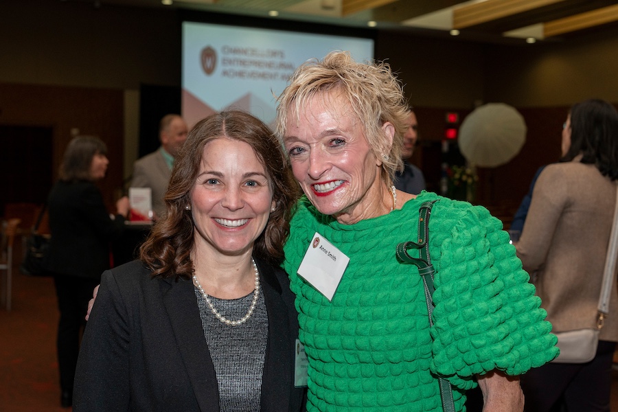 Two guests at the 2024 awards reception