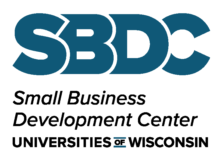 logo for the Small business Development Center at the Universities of Wisconsin