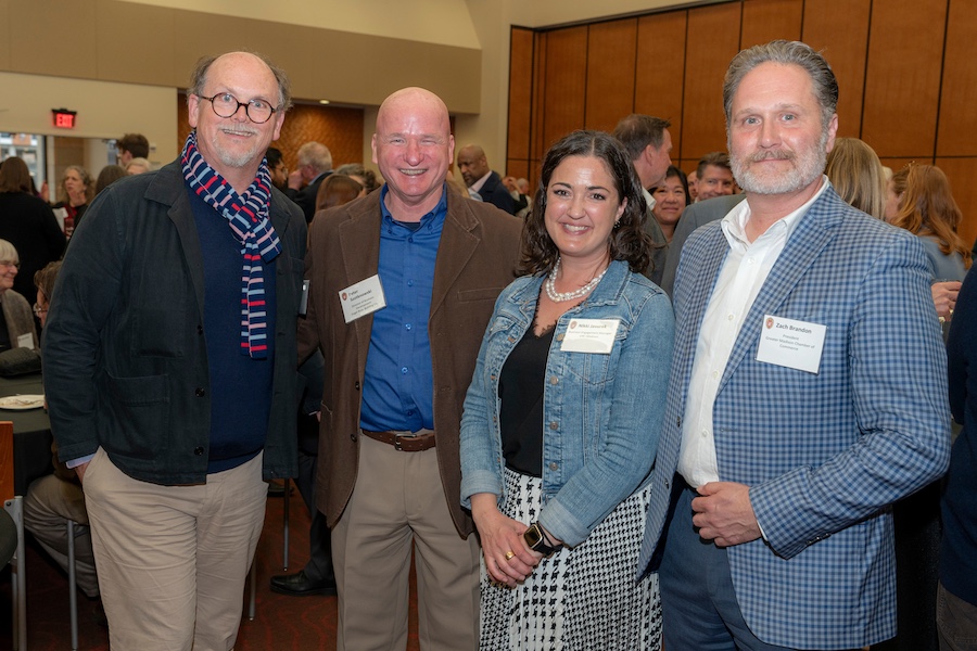 Guests at the awards reception